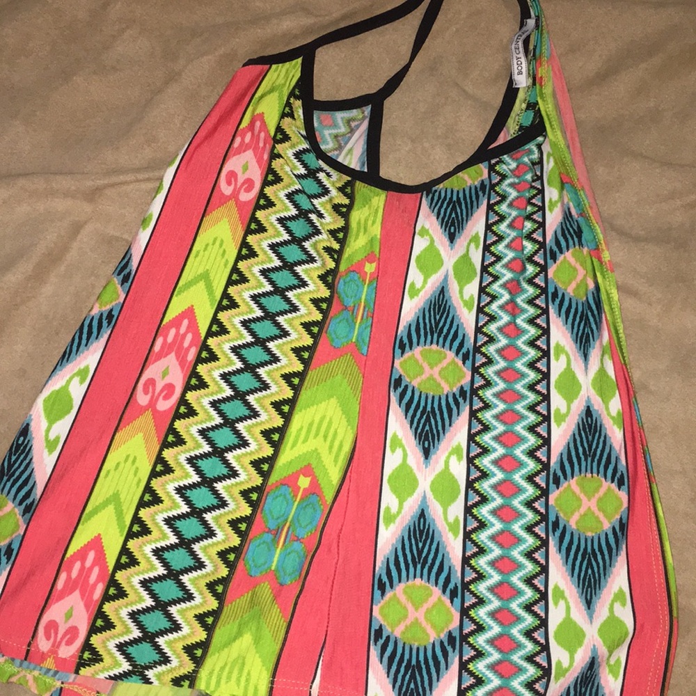 Colorful baiting suit cover up